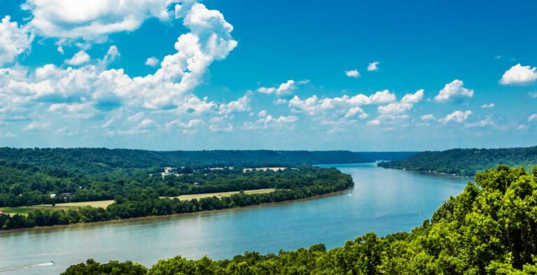 What States Does The Ohio River Run Through?