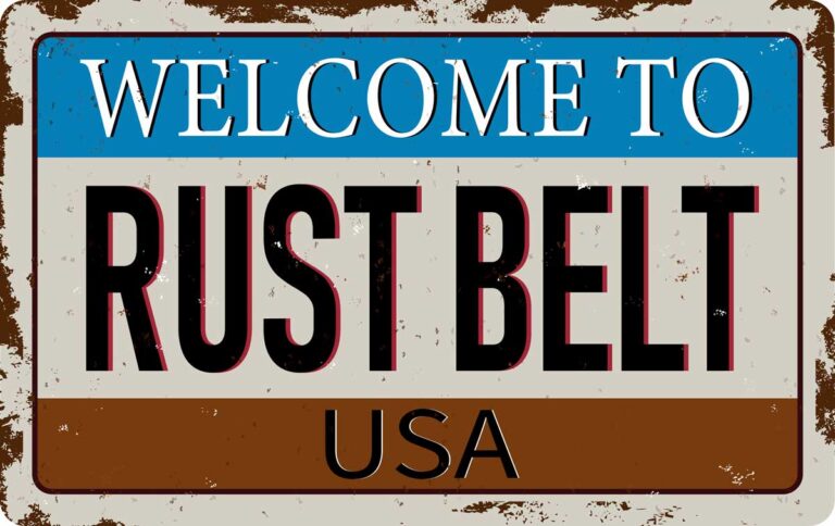 What States Are In The Rust Belt?